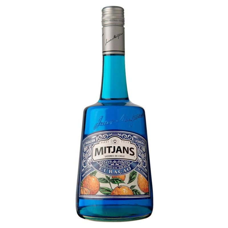 Licor de Curazao Azul Mitjans - Descorcha Chile