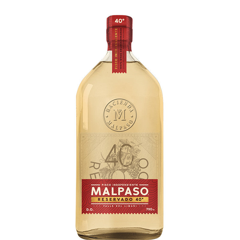 Pisco MalPaso Reservado 40° 750cc - Descorcha Chile