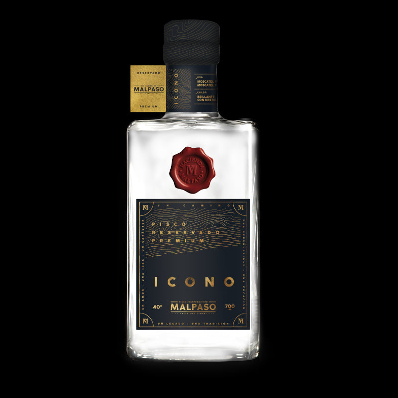 Pisco MalPaso Ícono 40° 700cc - Descorcha Chile