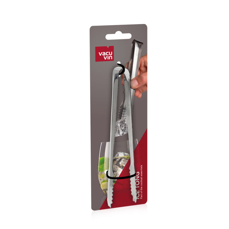 Pinza para Hielo Acero Inoxidable Vacu Vin - Descorcha Chile