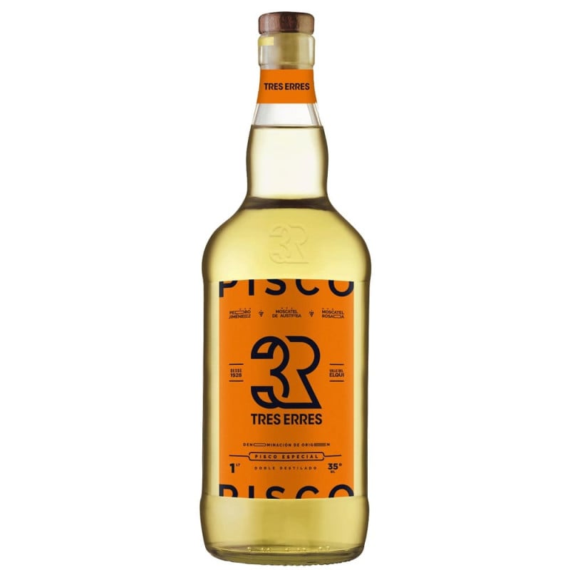 Pisco 3 Erres Especial - Descorcha Chile