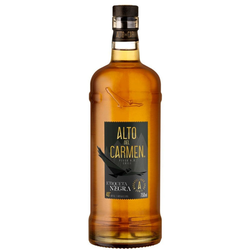 Pisco Alto del Carmen Etiqueta Negra - Descorcha Chile