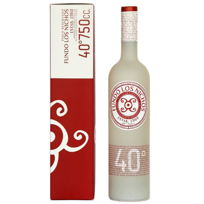 Pisco Fundo Los Nichos Reservado - Descorcha Chile
