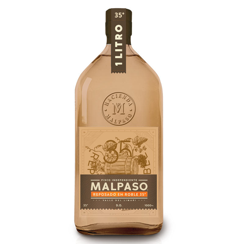 Pisco MalPaso Roble 1000cc - Descorcha Chile