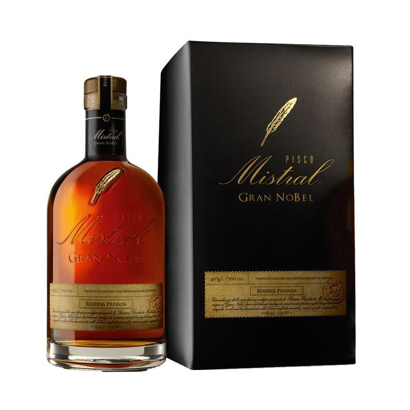 Pisco Mistral Gran Nobel 40° - Descorcha Chile