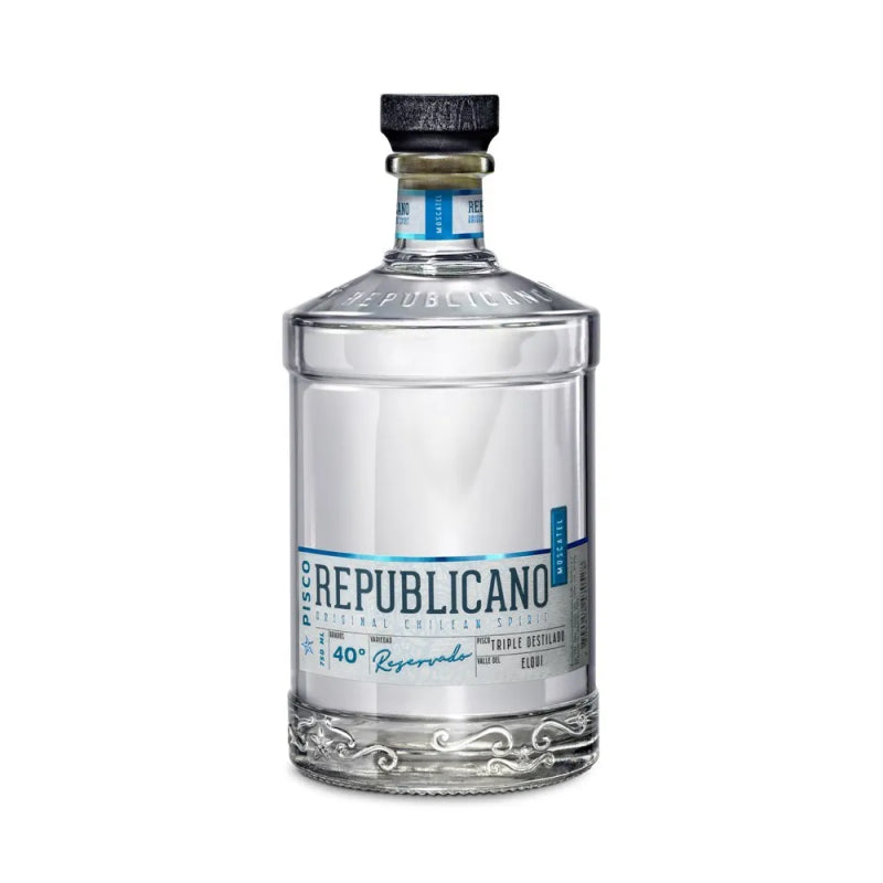 Pisco Republicano Moscatel 40° - Descorcha Chile