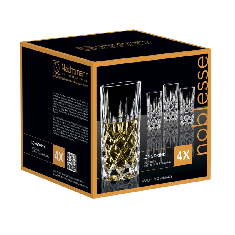 Set 4 Vasos Nachtmann Noblesse Longdrink - Descorcha Chile