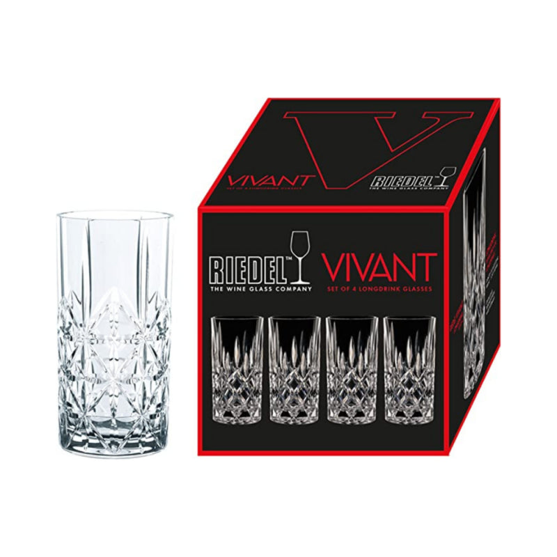 Set de 4 Vasos Altos - Riedel Vivant - Descorcha Chile