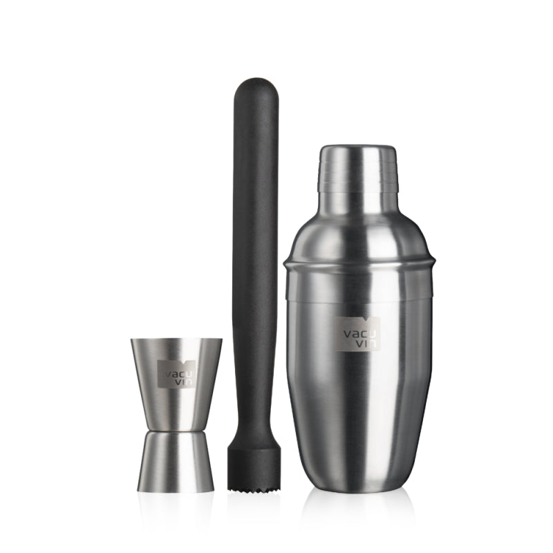 Set Regalo Vacu Vin Basic Cocktail 3 Piezas - Descorcha Chile