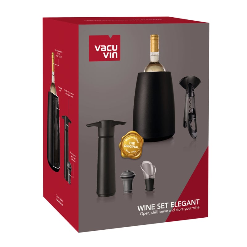 Set Regalo Vacu Vin Wine Elegant - Descorcha Chile