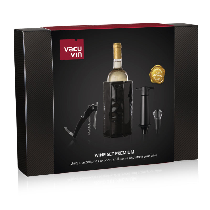 Set Regalo Vacu Vin Wine Premium - Descorcha Chile