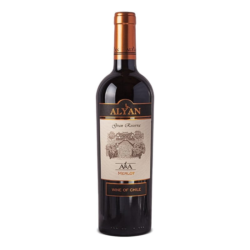 Alyan Gran Reserva Merlot - Descorcha Chile