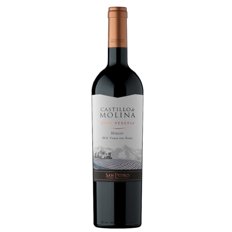 Vino Castillo Molina Gran Reserva Merlot - Descorcha Chile