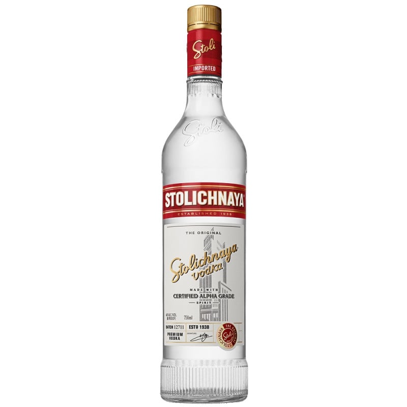 Vodka Russian Stolichnaya - Descorcha Chile