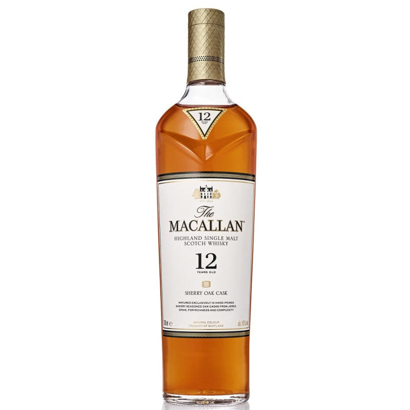 Whisky The Macallan 12 Años Sherry Oak Cask - Descorcha Chile