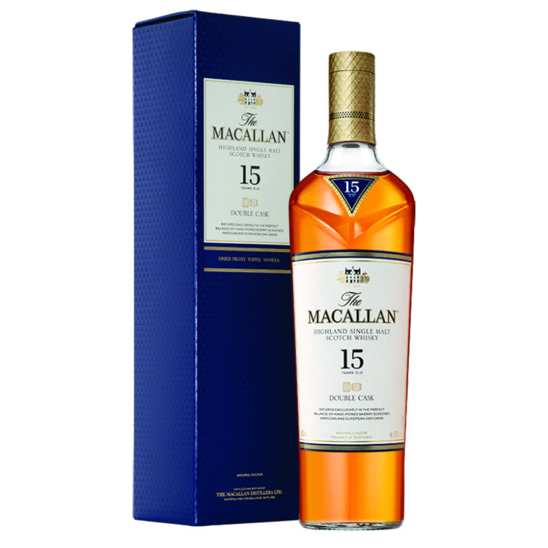 Whisky The Macallan 15 Años Double Cask - Descorcha Chile